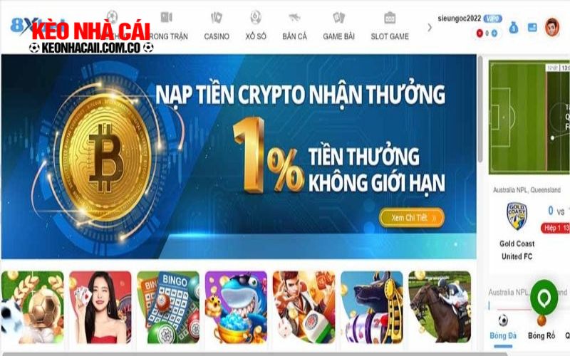8xbet va W88 2 Hệ thống game và cá cược