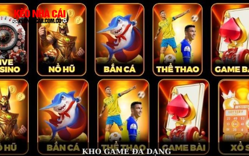 keonhacai 1 Kho game đa dạng